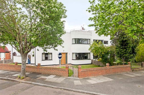 On the market: 1930s semi-detached art deco property in Twickenham, Greater London