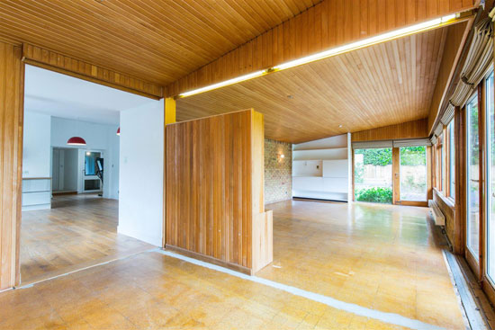 1960s midcentury modern house in Uckfield, East Sussex