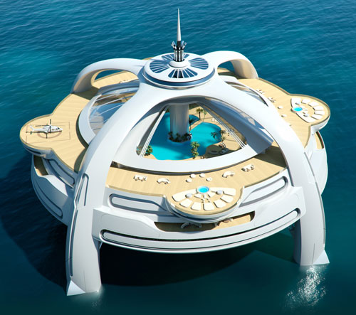 A Bond villain’s lair: Project Utopia sea-based luxury house