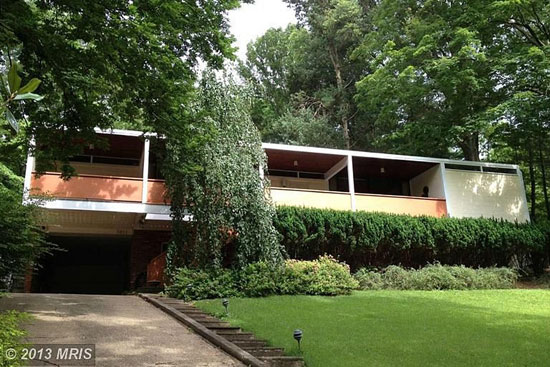 On the market: 1950s Casper Neer-designed midcentury modern property in Alexandria, Virginia, USA