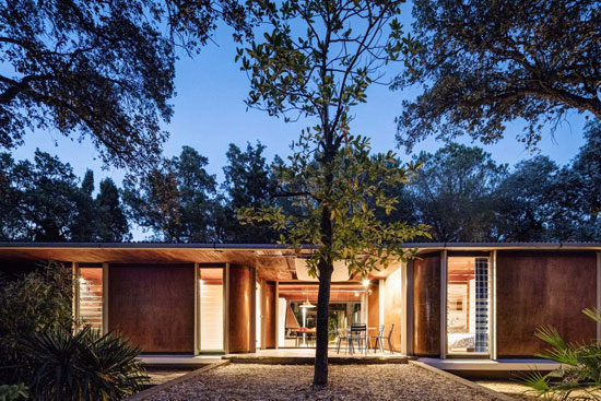 Villa Seynave by Jean Prouve in Grimaud, south-east France