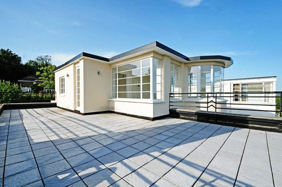 1930s Gerald Lacoste-designed art deco property in Stanmore, Middlesex