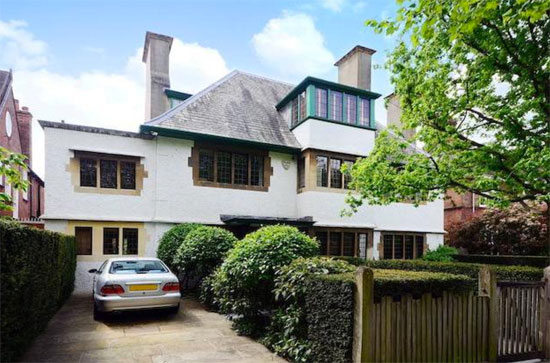 Charles Voysey-designed grade II-listed property in London SW18