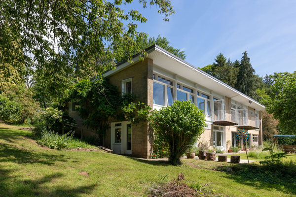 1960s midcentury modern house in St Weonards, Herefordshire