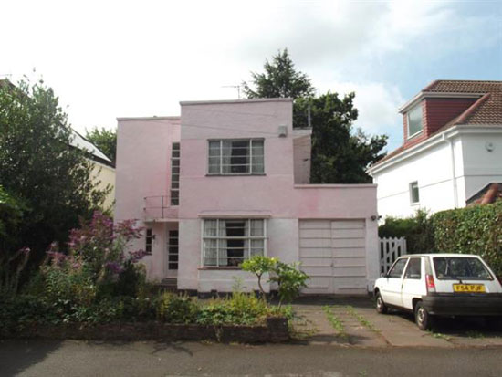 In need of renovation: 1930s art deco property in Wollaton Vale, Nottingham