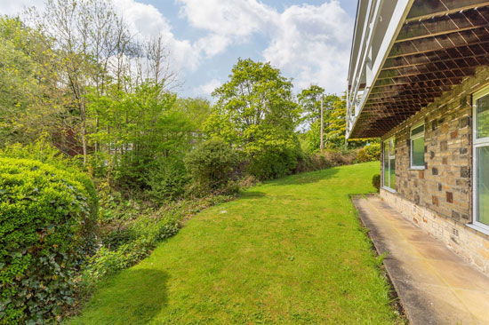 1960s midcentury modern house in Keighley, West Yorkshire