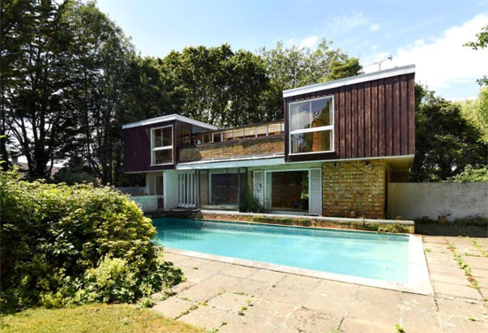 1960s modernist property in Chichester, West Sussex