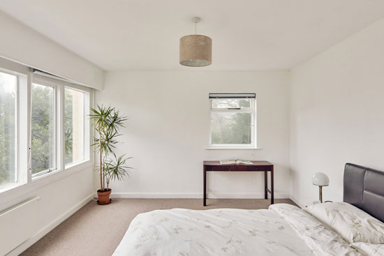 1950s Arthur Jackson Hepworth modern house in Wick Hollow, Glastonbury, Somerset