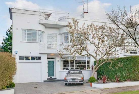 1930s grade II-listed art deco property in Hampstead Garden Suburb, London N2