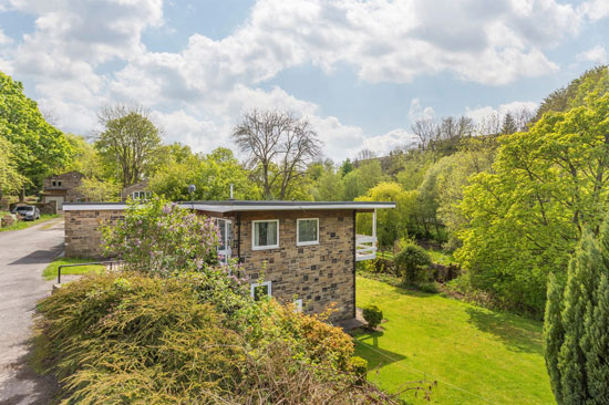 1960s midcentury modern house in Keighley, West Yorkshire