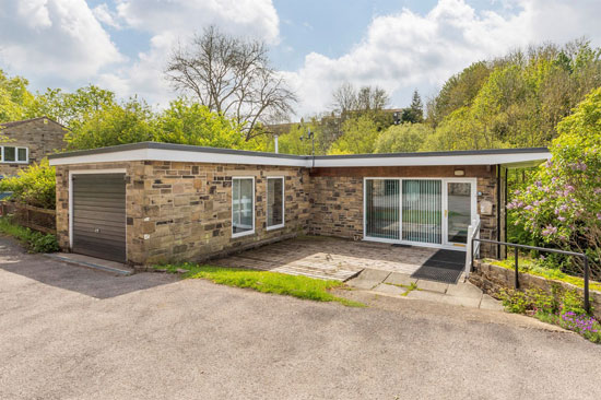 1960s midcentury modern house in Keighley, West Yorkshire