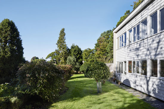 1950s Arthur Jackson Hepworth modern house in Wick Hollow, Glastonbury, Somerset