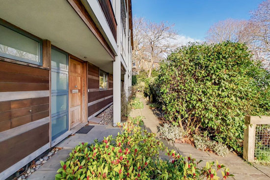 1960s Ted Keen modern house in Blackheath, London SE3