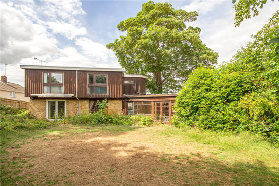 1960s modern house in Welwyn Garden City, Hertfordshire