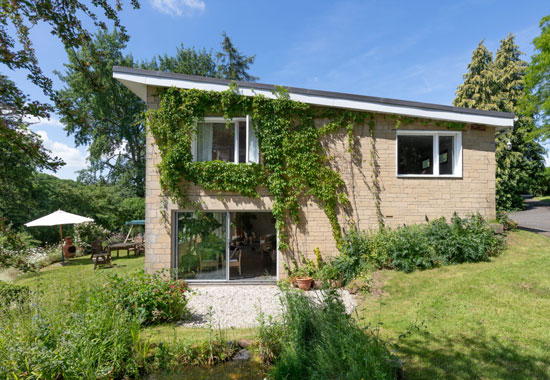 1960s midcentury modern house in St Weonards, Herefordshire