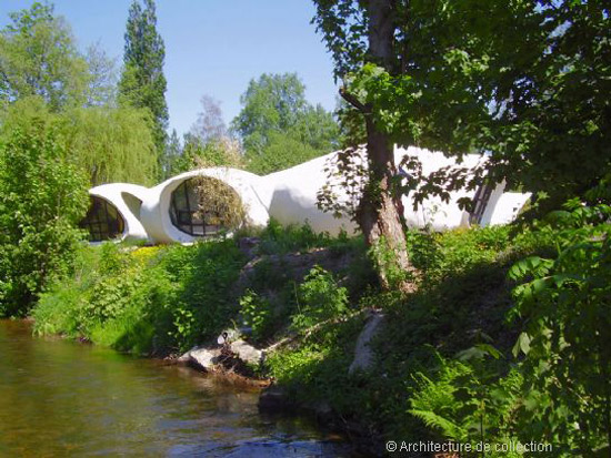 1960s Pascal Hausermann-designed space age bubble houses in Raon-l’Etape, north eastern France