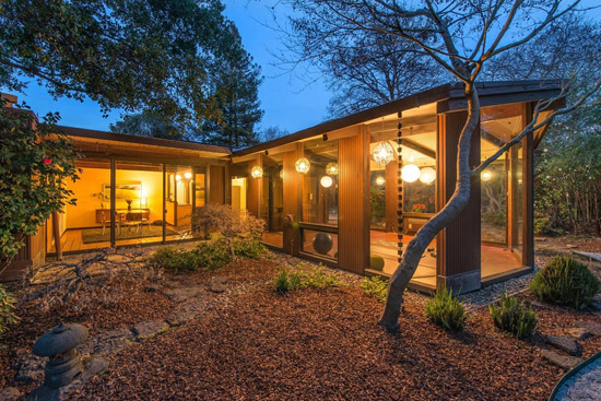 1950s midcentury Eichler home in Walnut Creek, California, USA