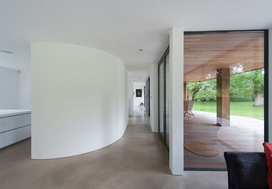 Eades Hotwani Wilkinson-designed contemporary modernist house in Water End, Hertfordshire
