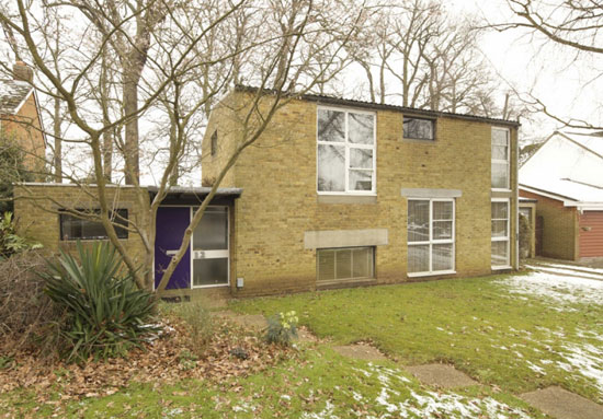 On the market: 1960s Gordon Nettleton-designed midcentury modern property in Welwyn Garden City, Hertfordshire