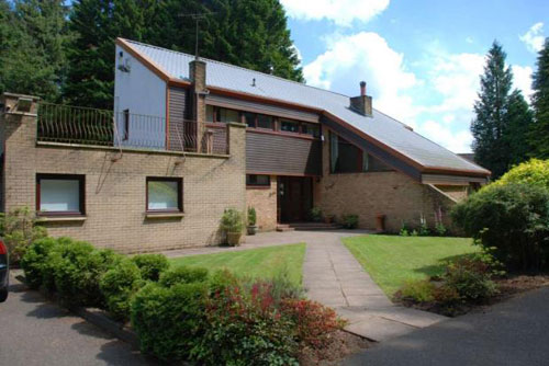 well1 1970s architect-designed house in East Kilbride, Glasgow