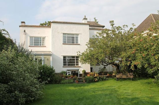 1930s art deco property in Wells, Somerset