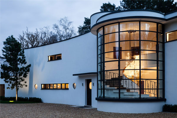 Oliver Hill’s Cherry Hill art deco house on the Wentworth Estate, Surrey