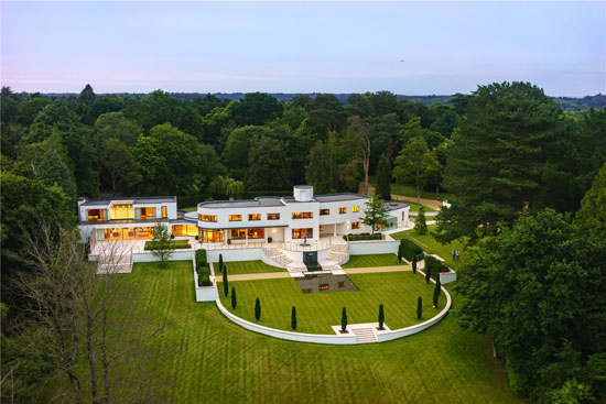 Oliver Hill’s Cherry Hill art deco house on the Wentworth Estate, Surrey