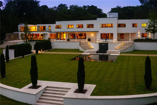 Oliver Hill’s Cherry Hill art deco house on the Wentworth Estate, Surrey