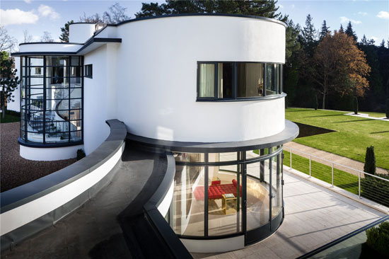 Oliver Hill’s Cherry Hill art deco house on the Wentworth Estate, Surrey