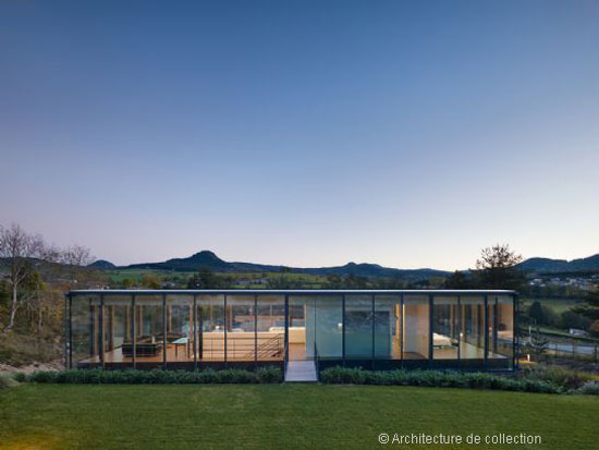 Werner Sobek-designed contemporary modernist property in Le Puy-en-Velay, Haute-Loire, France