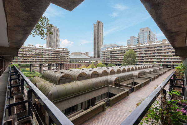 Willoughby House apartment on the Barbican Estate, London EC2