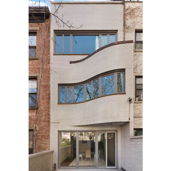 1930s modernism: The William Lescaze House in Manhattan, New York, USA