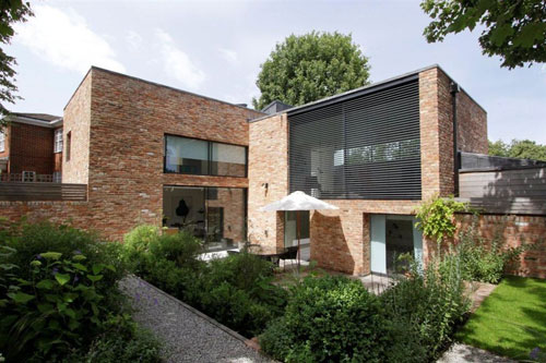 Modern-day modernism: Four-bedroomed house in Wimbledon Common, London SW19
