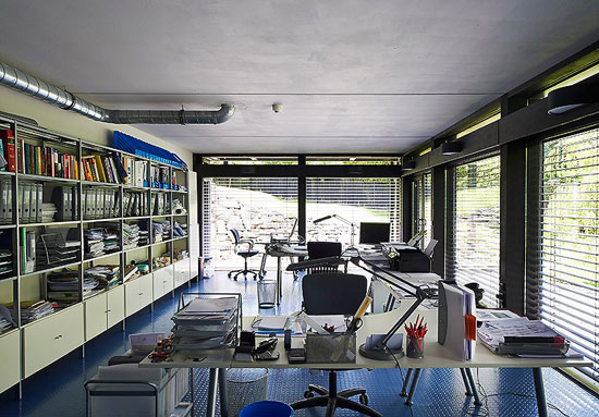 Contemporary modernist Huf Haus in Winchester, Hampshire