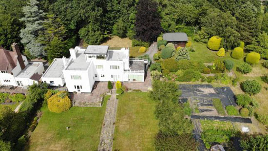 1930s art deco property in Caldy, Wirral, Merseyside