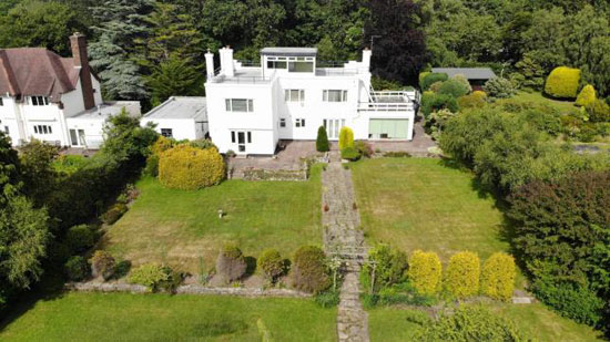 1930s art deco property in Caldy, Wirral, Merseyside