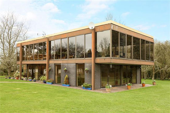 1970s modernism: Dominic Michaelis-designed property in Wotton Underwood, near Aylesbury, Buckinghamshire