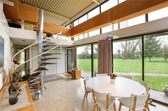 1970s modernism: Dominic Michaelis-designed property in Wotton Underwood, near Aylesbury, Buckinghamshire