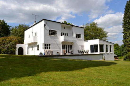 On the market: Edgmont six bedroom 1930s art deco house in Holmbury St Mary, Surrey