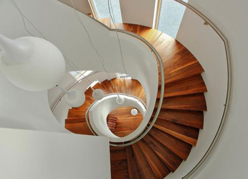 wood5 Modernist-style five-bedroom house in Woodbridge, Suffolk