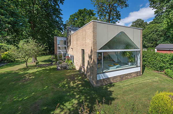 1960s Ryder and Yates modernist house in Woolsington, near Newcastle