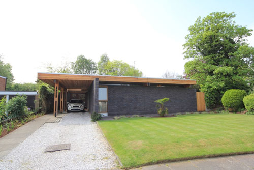 Midcentury in Liverpool: 1960s James Hunter-designed Man House in Woolton, Liverpool, Merseyside (price update)