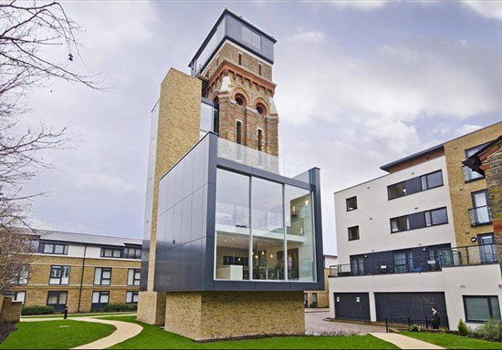 The Water Tower conversion in Kennington, London, SE1