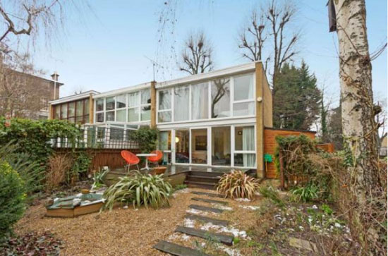 1960s Walter Segal-designed modernist property in Belsize Park, London NW3