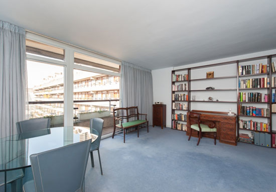 Two-bedroom apartment in Willoughby House, Barbican Estate London EC2
