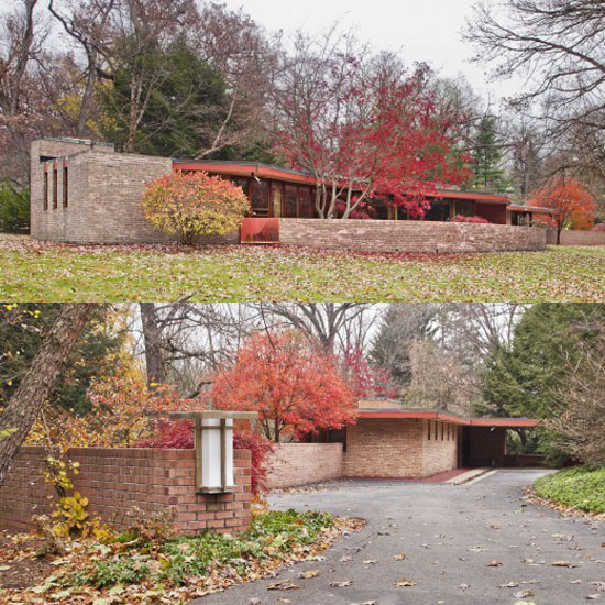 Up for auction: Frank Lloyd Wright’s Kenneth Laurent House in Rockford, Illinois