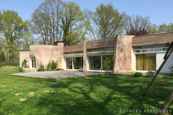 1970s modernist property in Rambouillet, near Paris, France