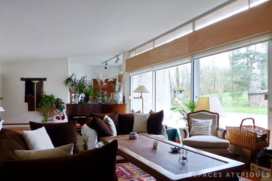 1970s modernist property in Rambouillet, near Paris, France