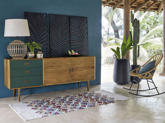 Yucca 1950s-style furniture collection at Maisons Du Monde